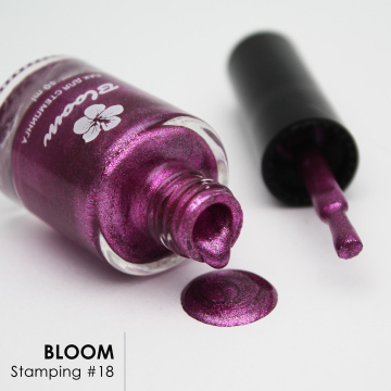 Лак Bloom для стемпинга №18, 10 мл 