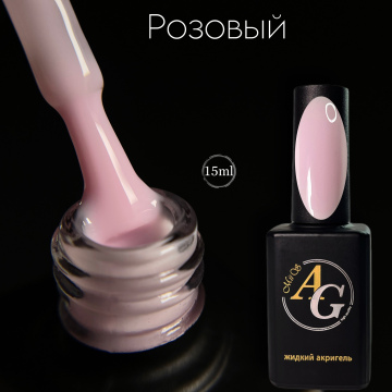Miis жидкий акригель Розовый 15 мл