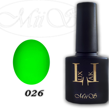 Гель-лак Miis 026, 7.3 мл 